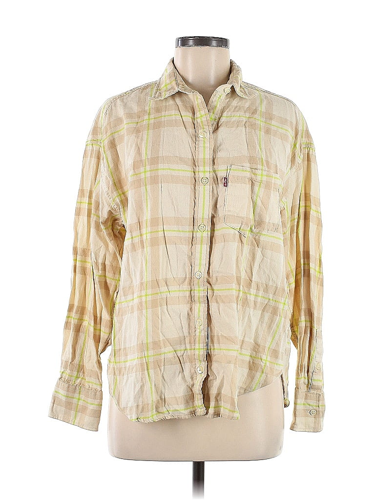 Click to view more detailed imagery on our partner's website Pre-owned Levi's Long Sleeve Button Down Shirt In Brown