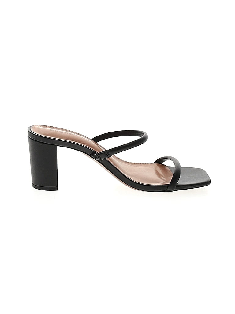 Sincerely Jules Solid Black Mule/Clog Size 7 - 82% off | ThredUp