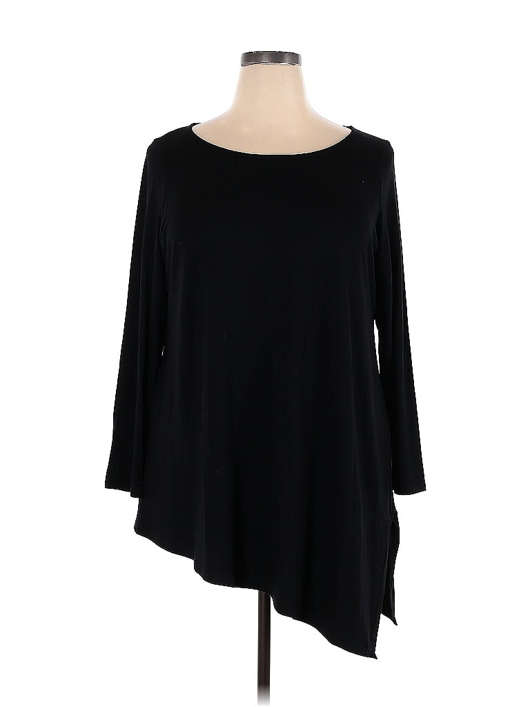 Eileen Fisher Women's Blouse Black Size Small