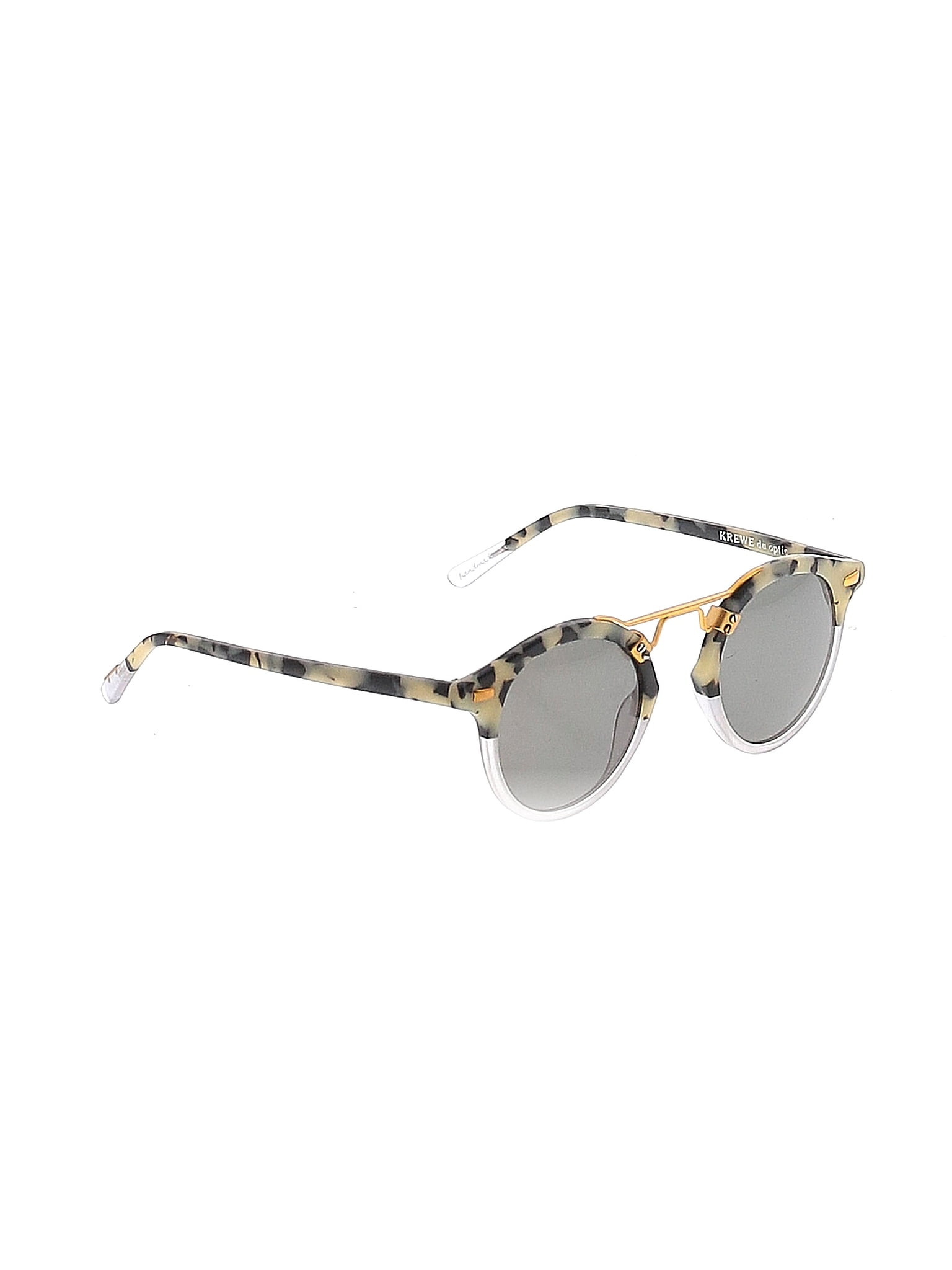 Krewe Du Optic Tortoise Gray Sunglasses One Size - 45% off | ThredUp