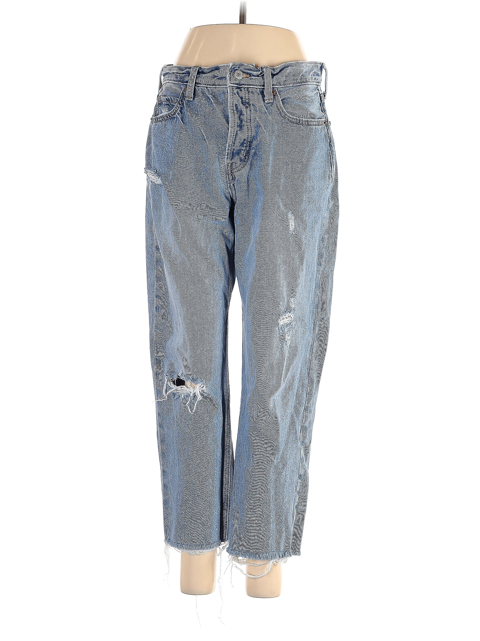 Old Navy 100 Cotton Blue Jeans Size 4 40 off ThredUp