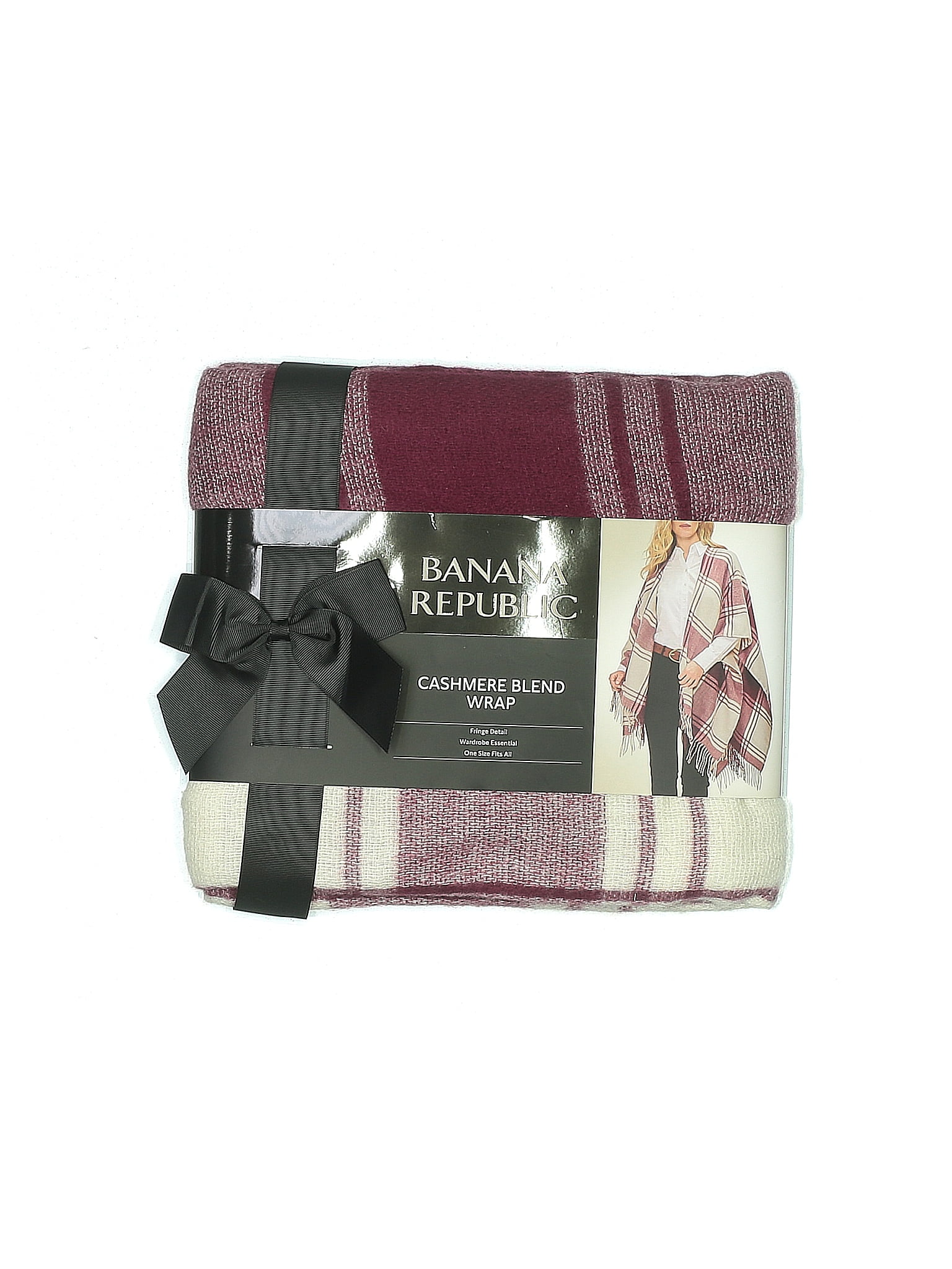 Banana Republic Burgundy Wrap One Size - 83% off