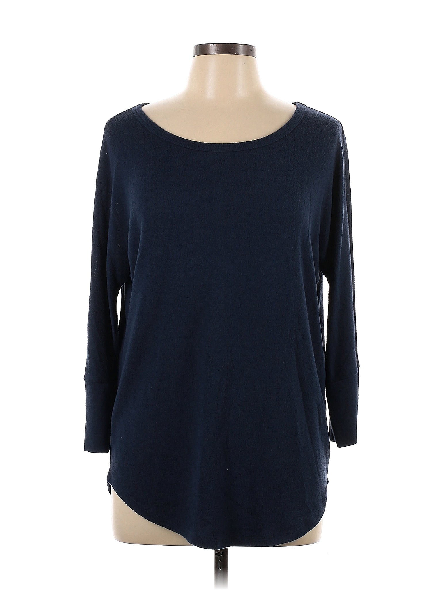 Mix by 41 Hawthorn Color Block Navy Blue Pullover Sweater Size M - 68% ...