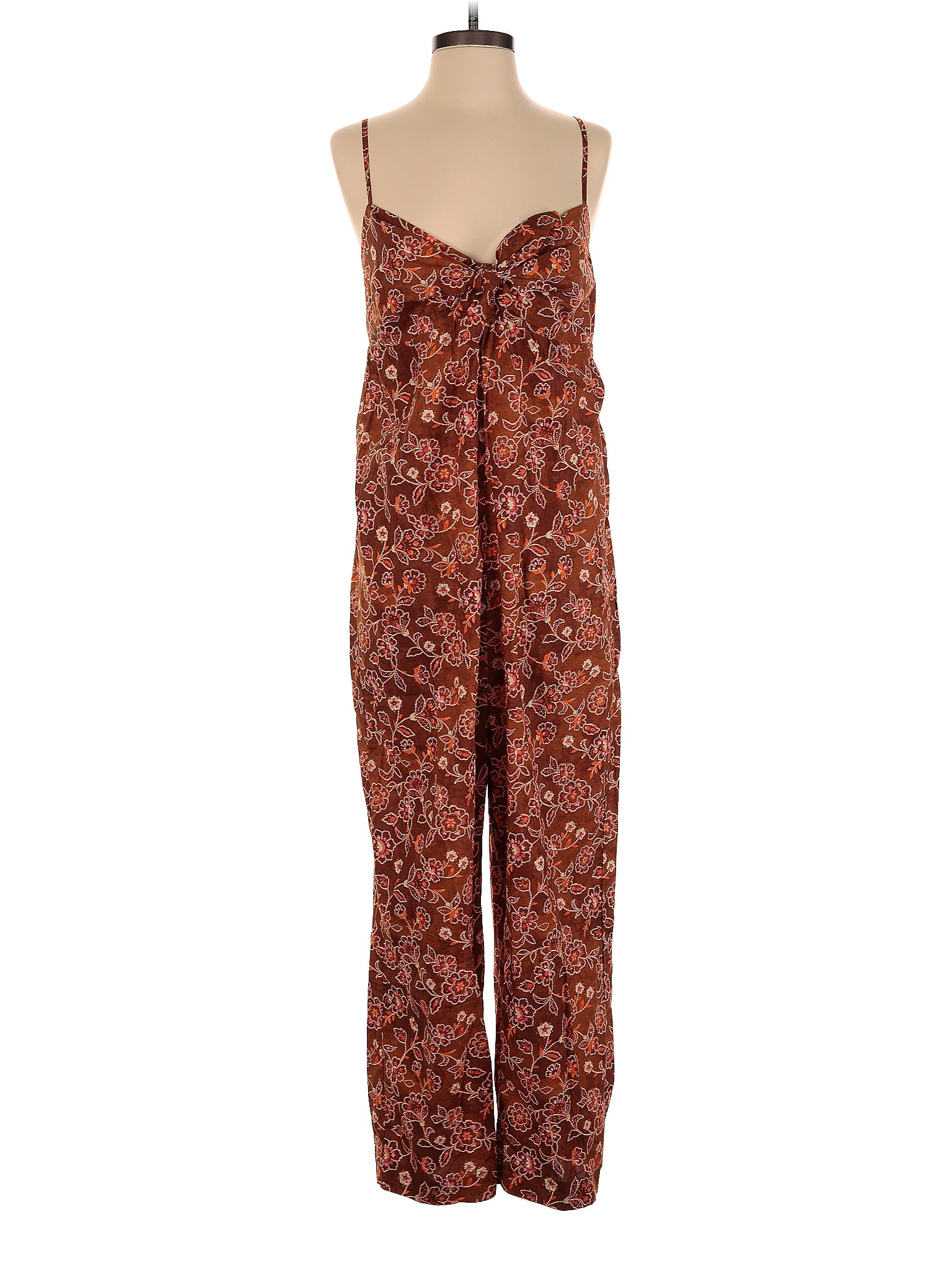 J.Crew Multi Color Brown Jumpsuit Size 6 - 74% off | thredUP