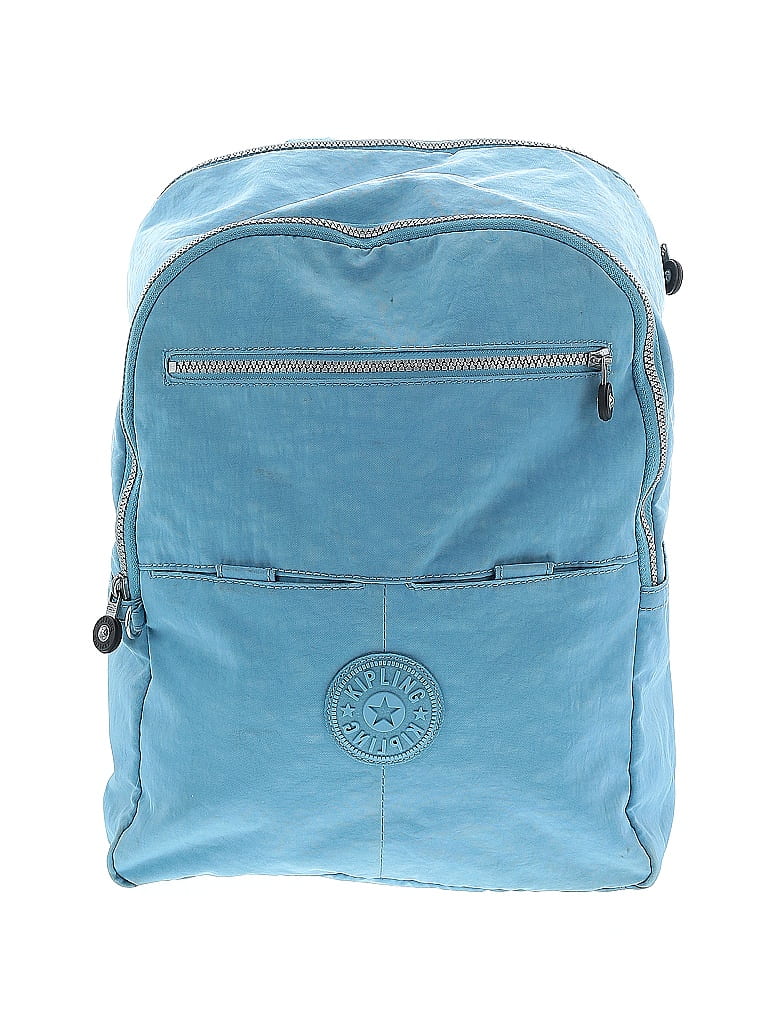 Kipling Solid Blue Backpack One Size - 56% off | thredUP
