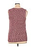 Ella Moss Marled Tweed Red Pullover Sweater Size XL - photo 2