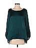 Tutu & Lilli 100% Polyester Teal Long Sleeve Blouse Size S - photo 1