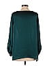 Tutu & Lilli 100% Polyester Teal Long Sleeve Blouse Size S - photo 2