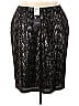 Bobeau Snake Print Jacquard Marled Damask Brocade Animal Print Black Casual Skirt Size 3X (Plus) - photo 2