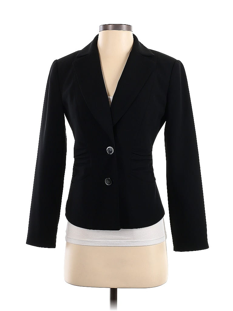 Donna Degnan 100% Polyester Black Blazer Size 0 - photo 1