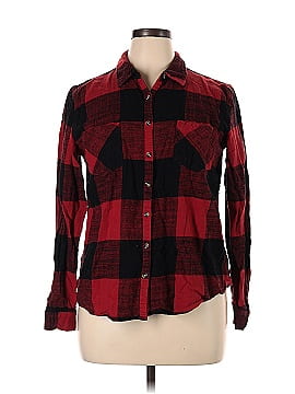 Maurices Long Sleeve Button-Down Shirt (view 1)