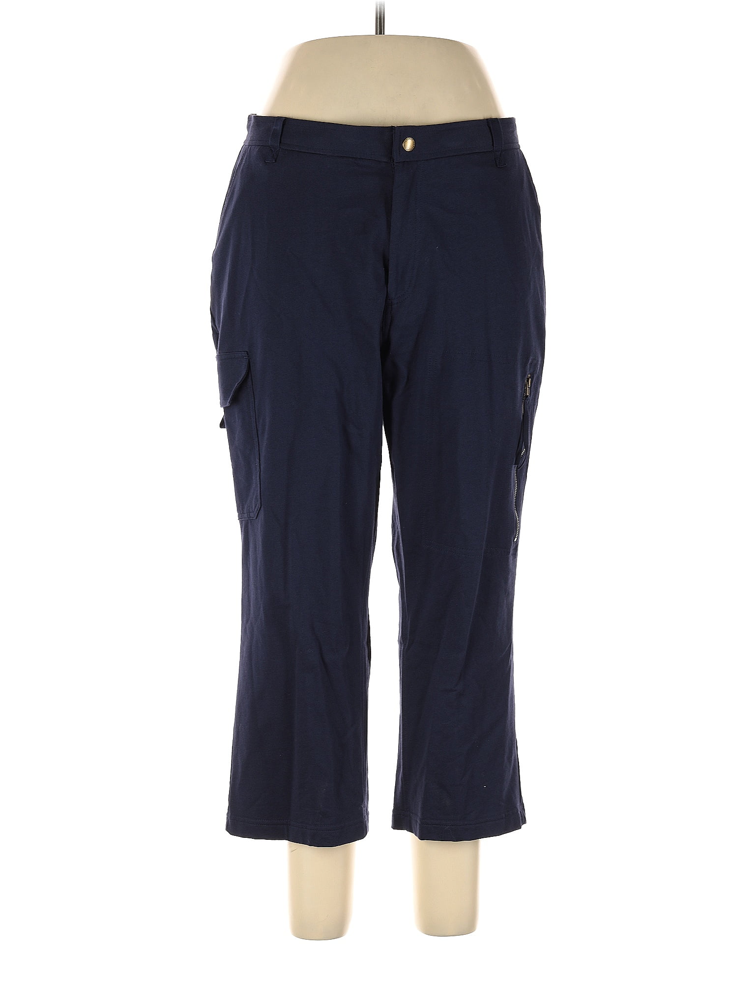 Ralph Lauren Navy Utility Cargos (S Petite)