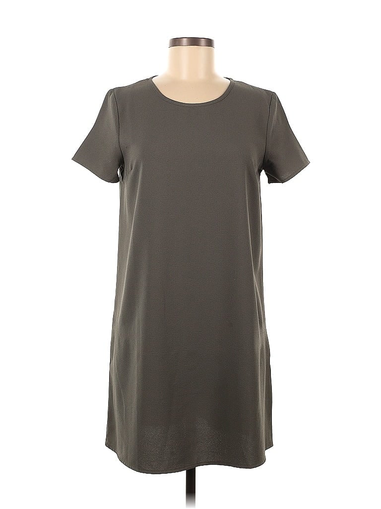 Pre-owned Forever 21 Casual Dress In Gray