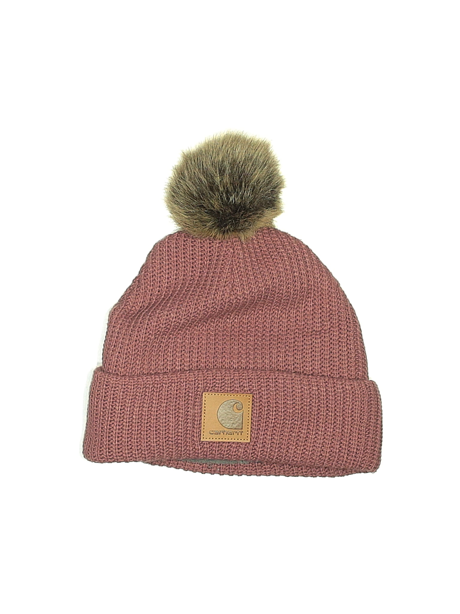 Carhartt Knit Fleece-Lined Pom Pom Beanie for Ladies