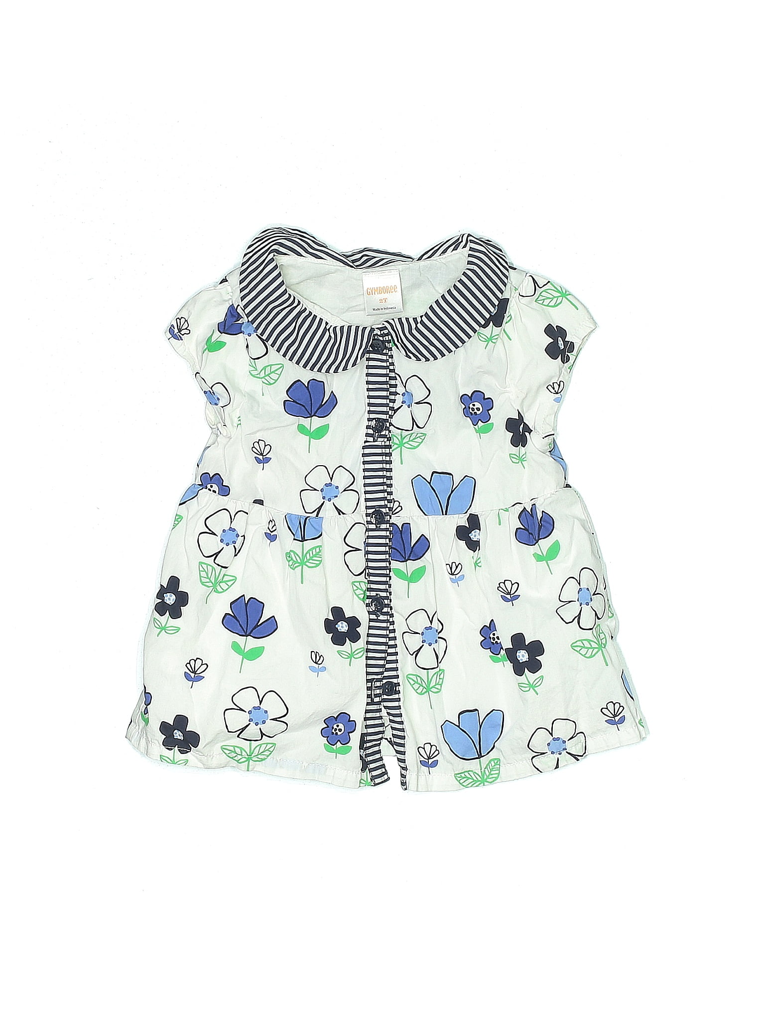 Robe Sweat-shirt Gymboree THE GREEN SCENE Taille 3T - Neuf Avec étiquettes, Rayures Dorées Multicolores