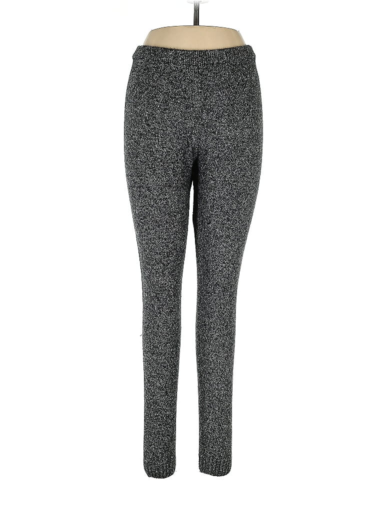 Hue Jacquard Marled Tweed Gray Sweatpants Size Med - Lg - photo 1