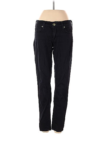 Free People Solid Black Jeans 25 Waist - 70% off