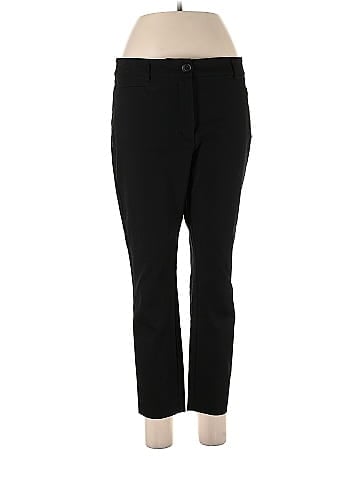 Ann Taylor LOFT Black Casual Pants Size 10 (Petite) - 74% off