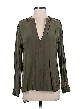 Banana Republic Long Sleeve Silk Top (view 1)