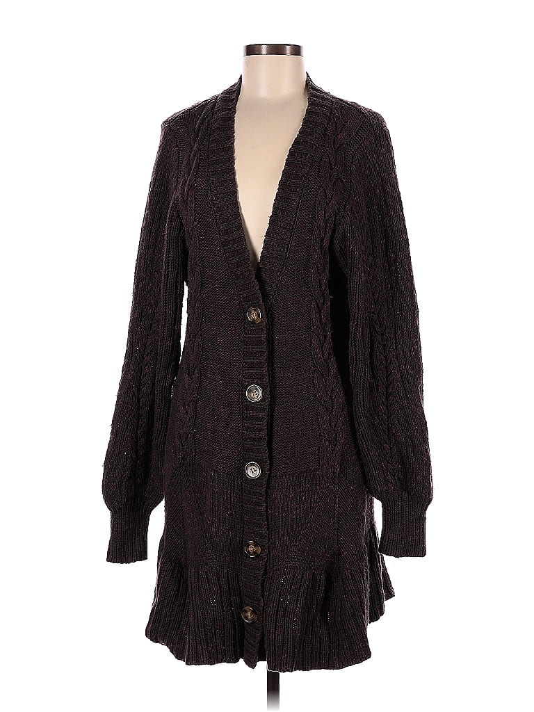 Free People Brown Cardigan Size M - 60% off | ThredUp