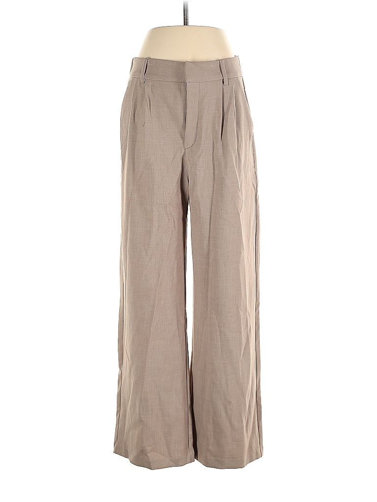 Abercrombie & Fitch Solid Brown Tan Dress Pants Size M - 62% off | ThredUp