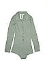 Collusion 100% Acrylic Green Bodysuit Size 4 - photo 1