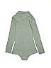 Collusion 100% Acrylic Green Bodysuit Size 4 - photo 2