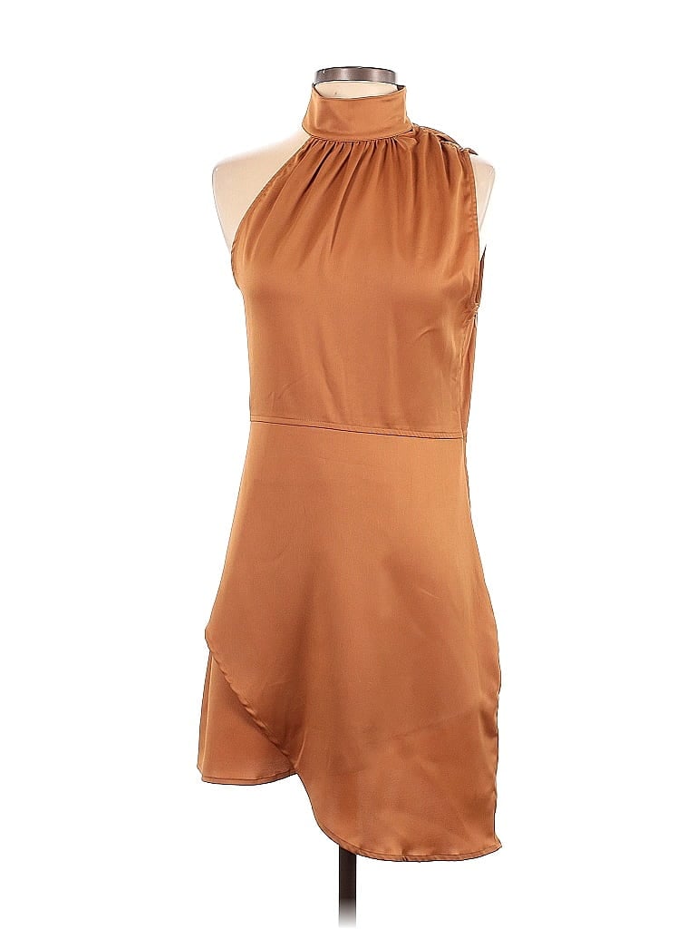 Kendall & Kylie Cocktail Dress In Orange