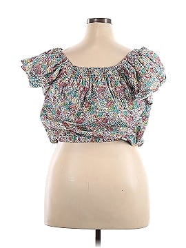 Nordstrom Short Sleeve Blouse (view 2)
