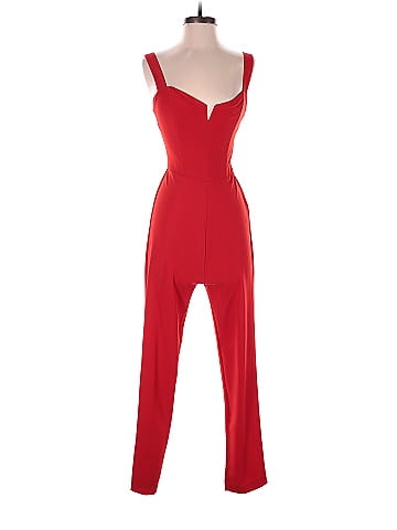 H&m hotsell red jumpsuit