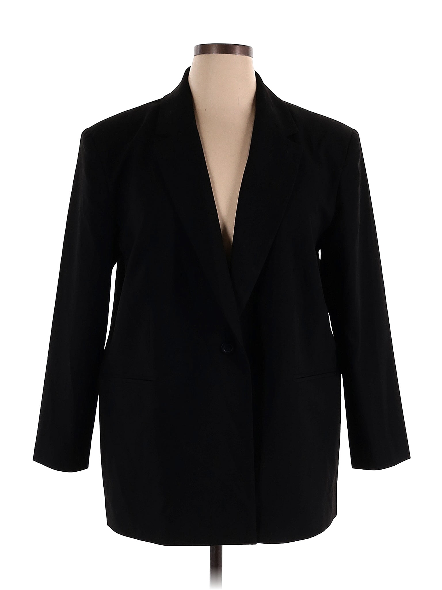 Open Edit Black Blazer Size Xl 86 Off Thredup