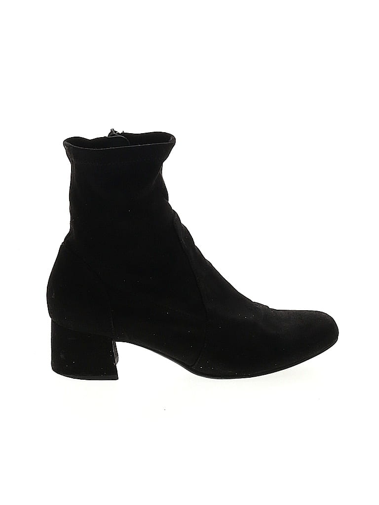 naturalizer black ankle boots