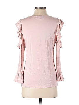 Karl Lagerfeld Paris Long Sleeve Top (view 2)