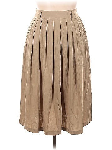 Tan skirt size outlet 16