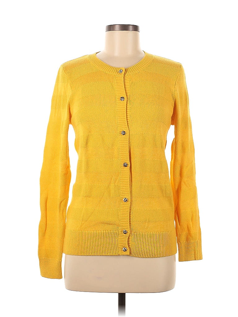 Banana Republic Factory Store 100 Cotton Color Block Solid Yellow