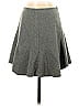Madewell Marled Solid Chevron-herringbone Gray Casual Skirt Size 2 - photo 1