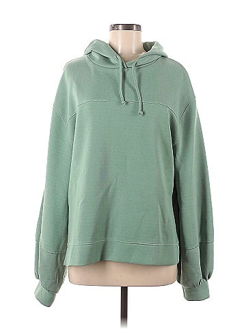 Topshop green top hoodie