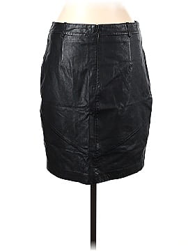 Lucky Brand Faux Leather Skirt (view 2)