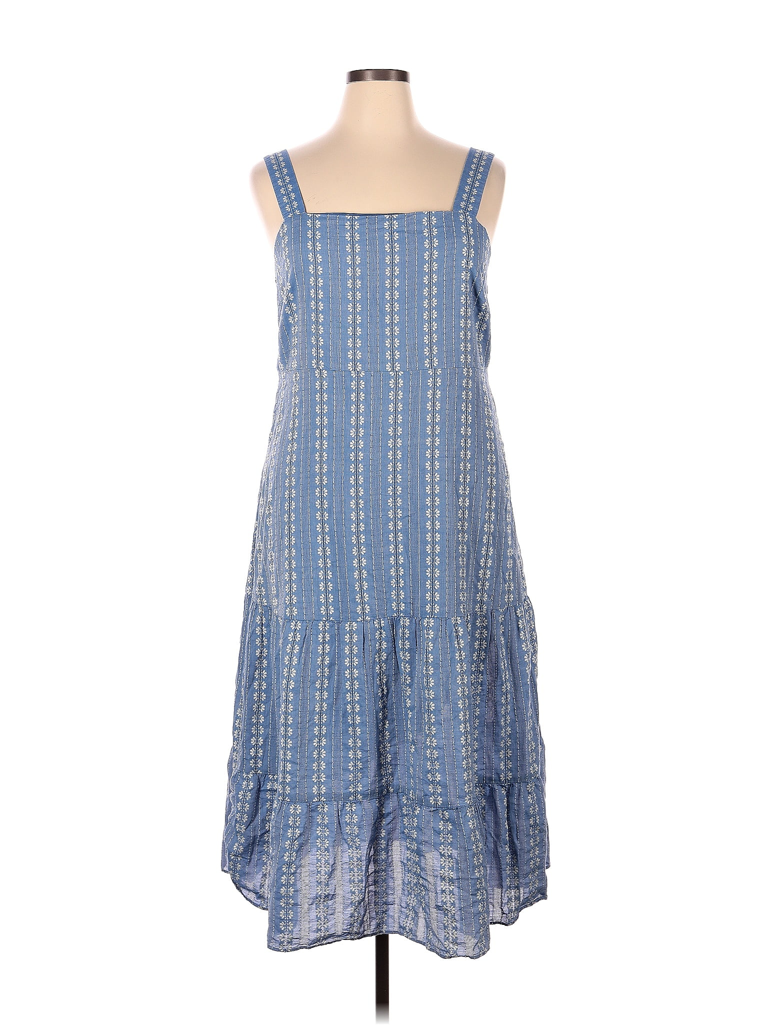 Madewell Blue Cocktail Dress Size 14 - 67% off | thredUP