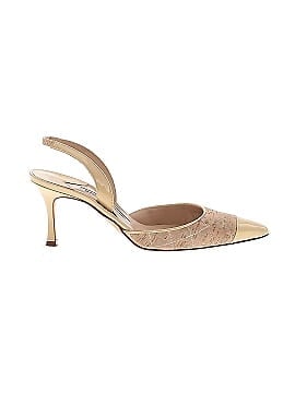 Manolo Blahnik Irie Patent Leather and Quilted Cork Heel (view 1)
