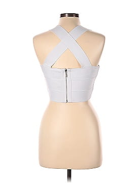 HERVE by Herve Leger Bandage Crop Top (view 2)