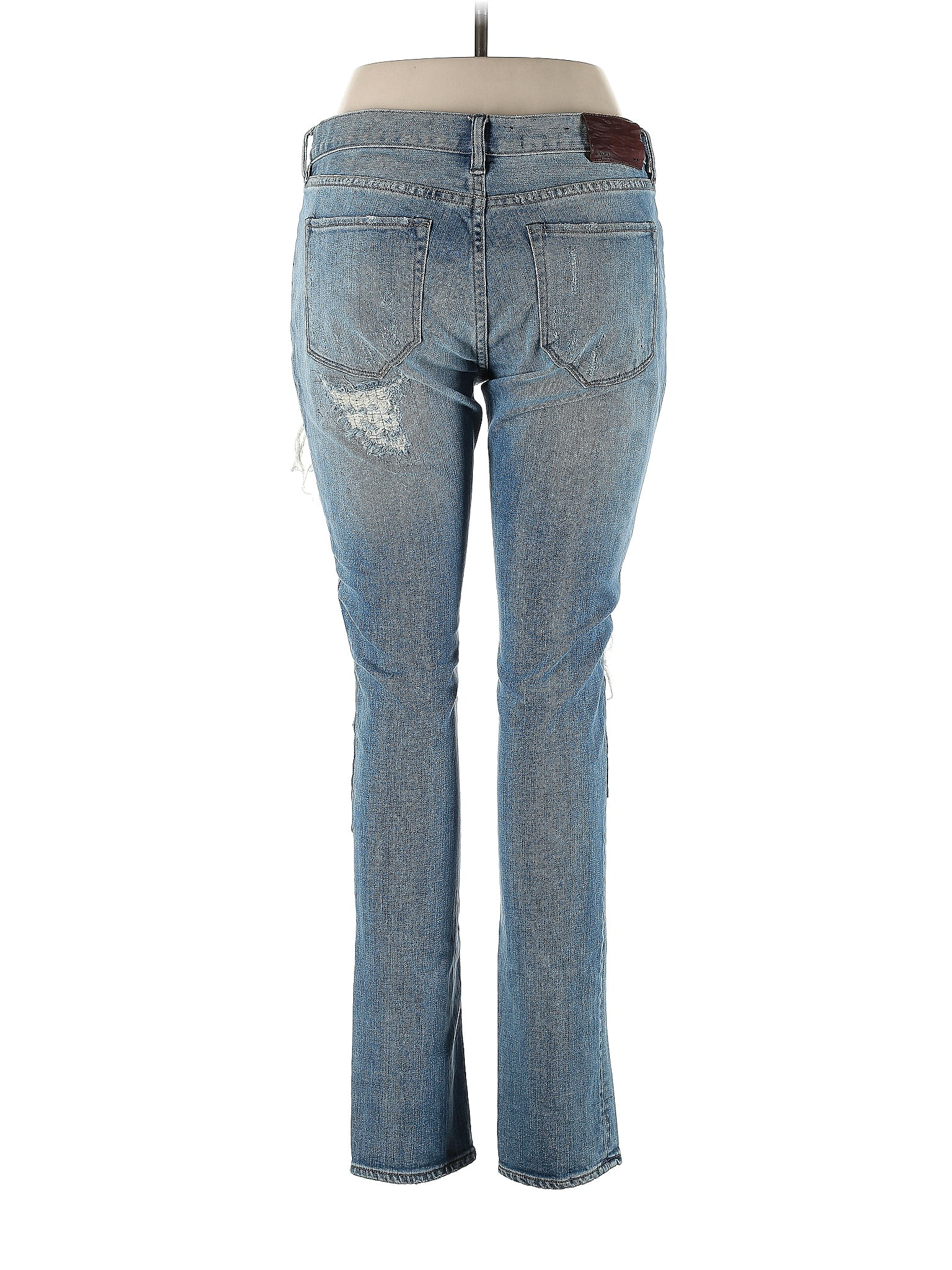 ALLSAINTS Solid Blue Jeans 32 Waist - 82% off