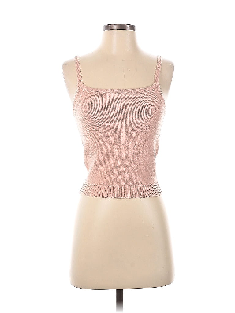 Line & Dot Color Block Solid Pink Pullover Sweater Size M - 74% off ...