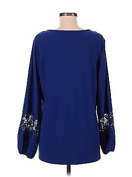 Dennis by Dennis Basso Long Sleeve Blouse (view 2)