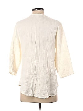 The ZigZag Stripe 3/4 Sleeve Blouse (view 2)
