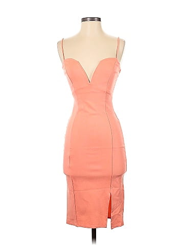 Charlotte russe shop orange dress