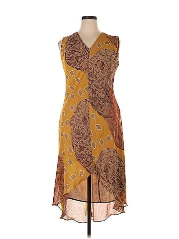 Ashley stewart gold on sale dress