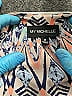 My Michelle 100% Polyester Pink 3/4 Sleeve Blouse Size M - photo 3