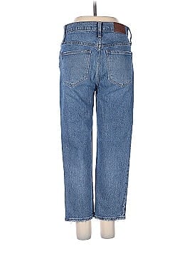 Madewell Petite Classic Straight Jeans in Peralta Wash (view 2)