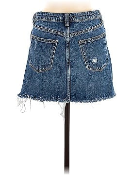 We the Free Denim Skirt (view 2)